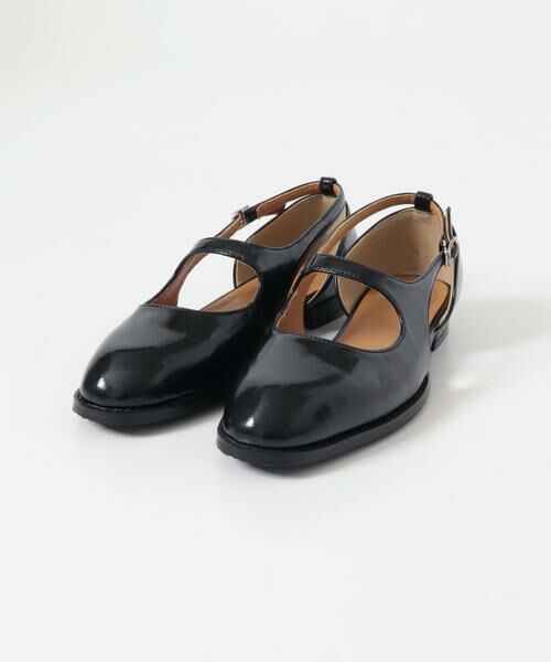 KBF / ケービーエフ フラットシューズ | カットデザインメリージェーンローファー | 詳細15