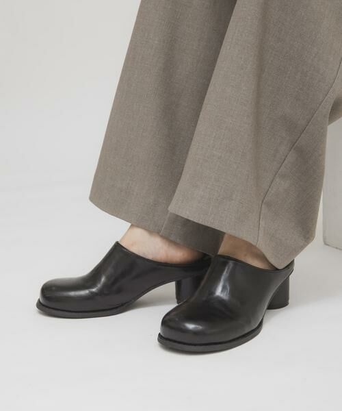 KBF / ケービーエフ サンダル | プランプトゥサボミュール | 詳細12