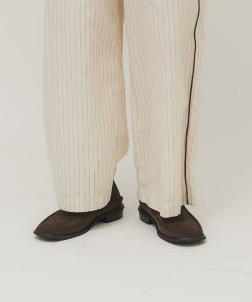 KBF / ケービーエフ フラットシューズ | スクエアトゥスライドローファー | 詳細3