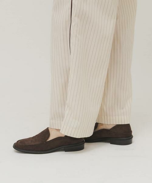KBF / ケービーエフ フラットシューズ | スクエアトゥスライドローファー | 詳細4