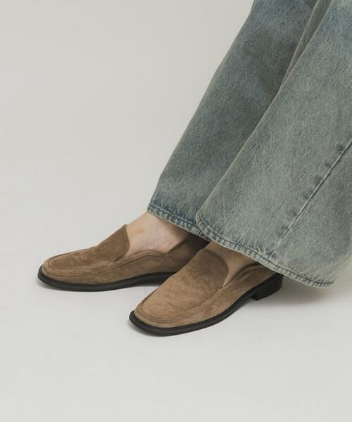 KBF / ケービーエフ フラットシューズ | スクエアトゥスライドローファー | 詳細13