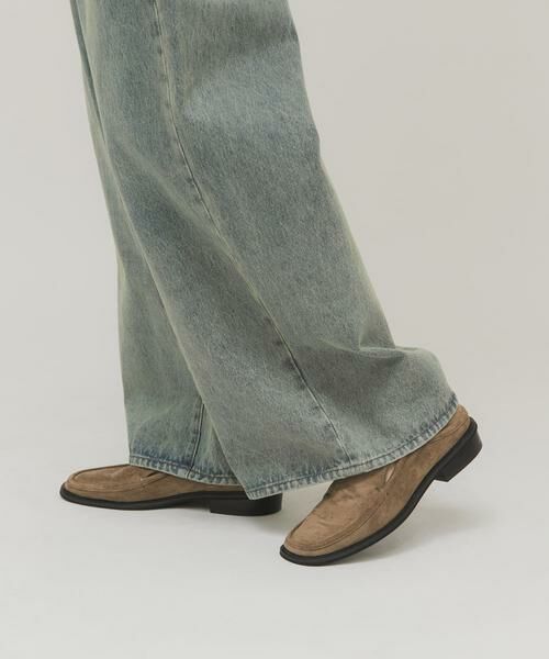 KBF / ケービーエフ フラットシューズ | スクエアトゥスライドローファー | 詳細15