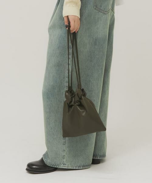 KBF / ケービーエフ ショルダーバッグ | ギャザーデザインミニBAG | 詳細2