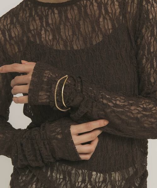 KBF / ケービーエフ ブレスレット・バングル | チェーンコンビバングル | 詳細1