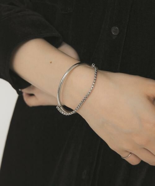KBF / ケービーエフ ブレスレット・バングル | チェーンコンビバングル | 詳細7