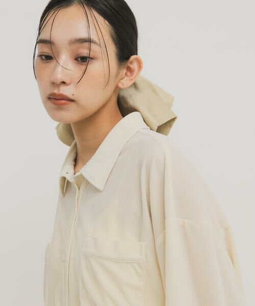 KBF / ケービーエフ ヘアゴム・シュシュ | サテンシュシュ(特大) | 詳細9