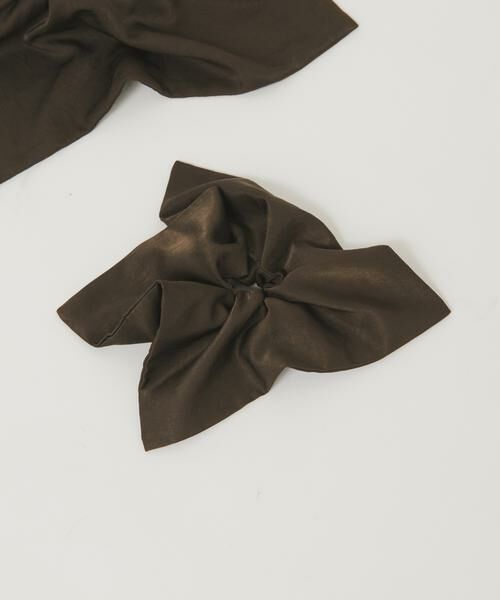 KBF / ケービーエフ ヘアゴム・シュシュ | サテンシュシュ(大) | 詳細6
