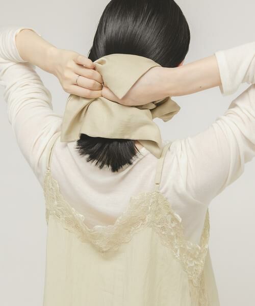 KBF / ケービーエフ ヘアゴム・シュシュ | サテンシュシュ(大) | 詳細9