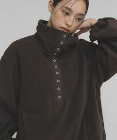KBF / ケービーエフ その他トップス | ハーフスナップフリースプルオーバー