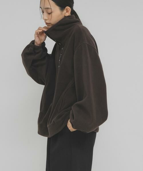 KBF / ケービーエフ その他トップス | ハーフスナップフリースプルオーバー | 詳細3