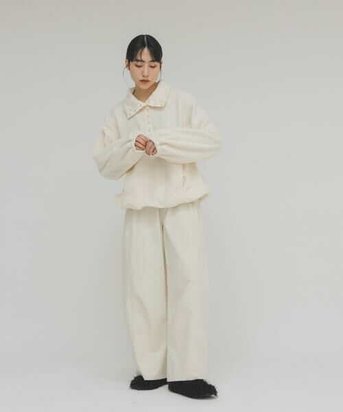 KBF / ケービーエフ その他トップス | ハーフスナップフリースプルオーバー | 詳細17