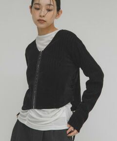 KBF / ケービーエフ カーディガン・ボレロ | モールジャガードカーディガン