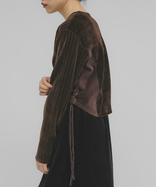 KBF / ケービーエフ カーディガン・ボレロ | モールジャガードカーディガン | 詳細1