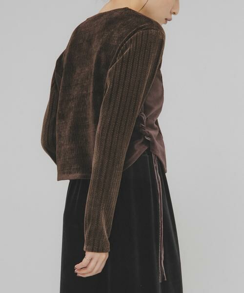 KBF / ケービーエフ カーディガン・ボレロ | モールジャガードカーディガン | 詳細2