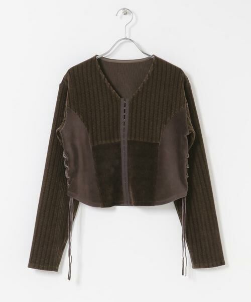 KBF / ケービーエフ カーディガン・ボレロ | モールジャガードカーディガン | 詳細7