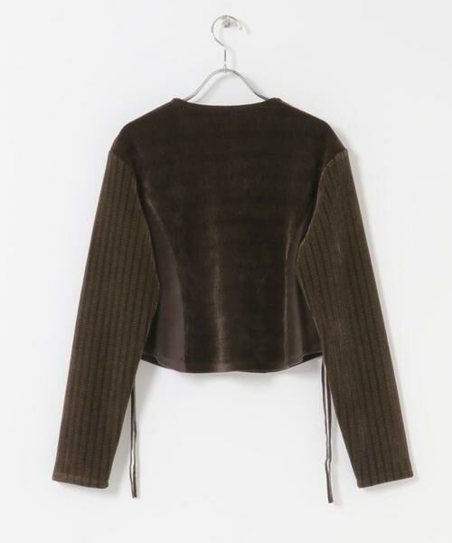 KBF / ケービーエフ カーディガン・ボレロ | モールジャガードカーディガン | 詳細9