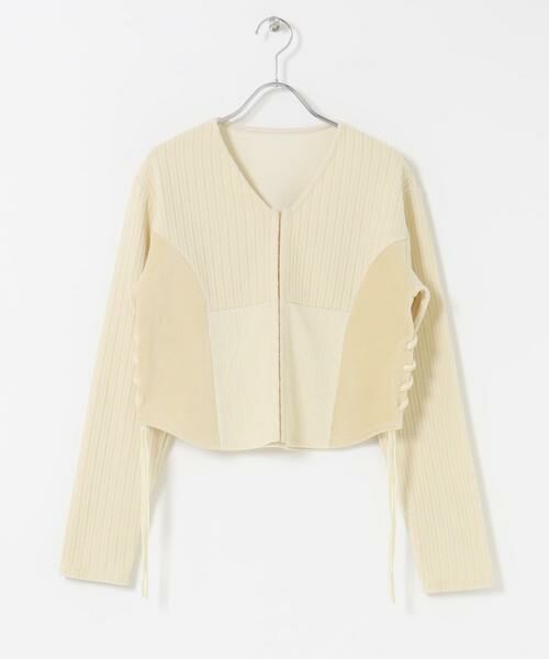 KBF / ケービーエフ カーディガン・ボレロ | モールジャガードカーディガン | 詳細27