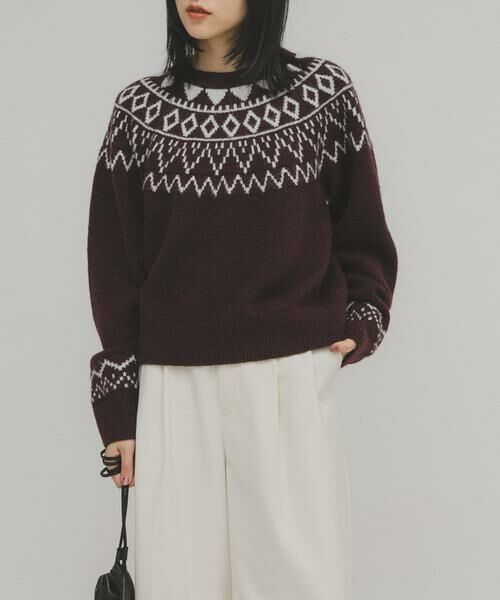 KBF / ケービーエフ ニット・セーター | ノルディックニット | 詳細2