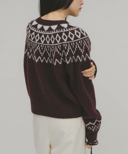 KBF / ケービーエフ ニット・セーター | ノルディックニット | 詳細4