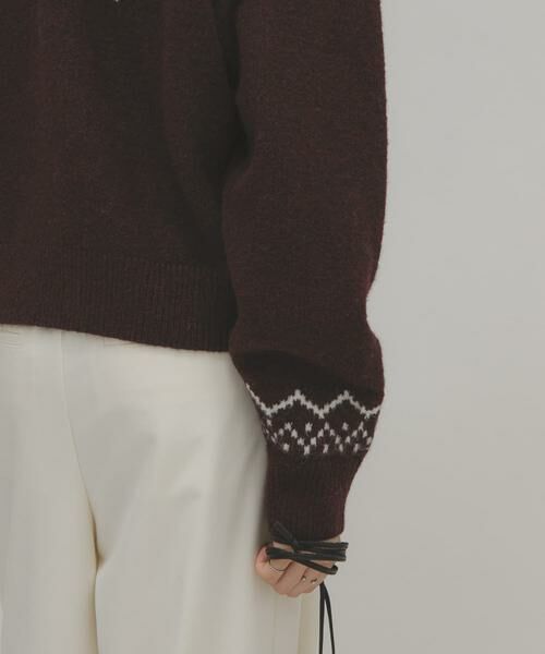 KBF / ケービーエフ ニット・セーター | ノルディックニット | 詳細5