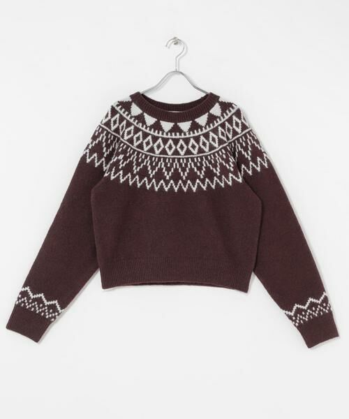 KBF / ケービーエフ ニット・セーター | ノルディックニット | 詳細8