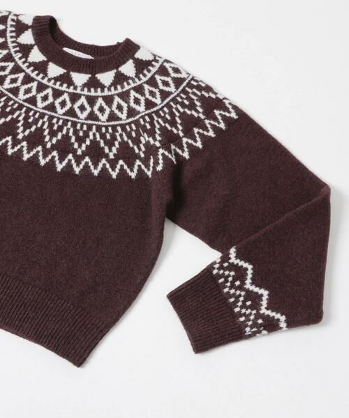 KBF / ケービーエフ ニット・セーター | ノルディックニット | 詳細9