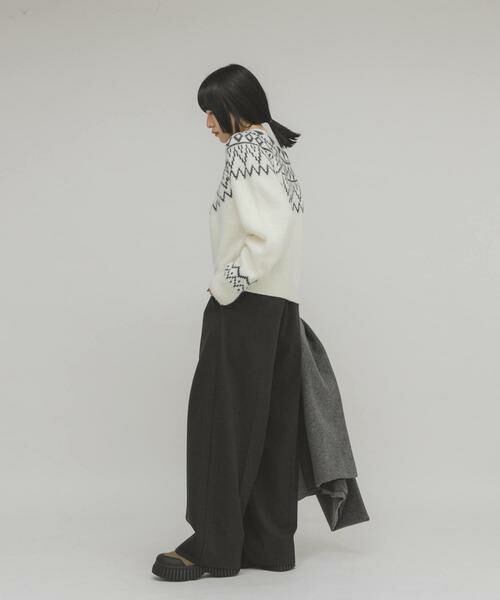 KBF / ケービーエフ ニット・セーター | ノルディックニット | 詳細20