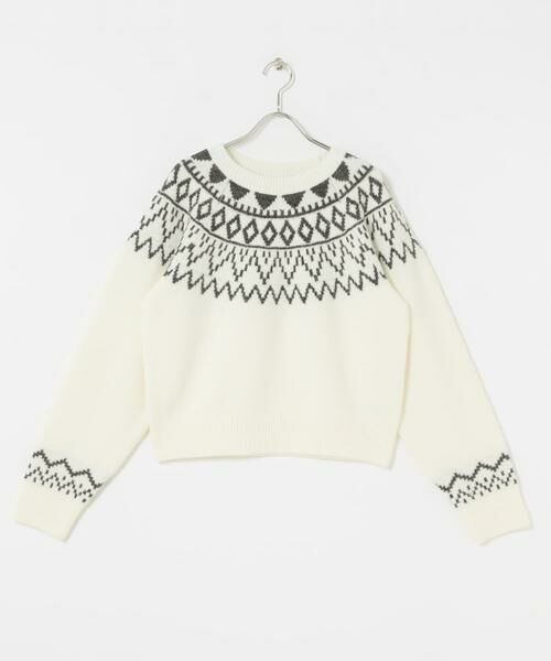 KBF / ケービーエフ ニット・セーター | ノルディックニット | 詳細21