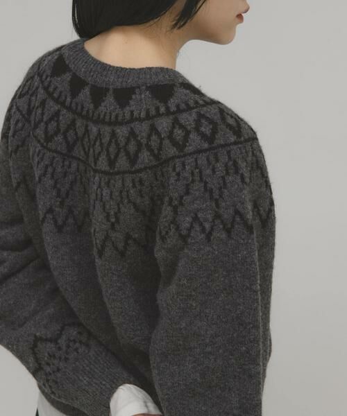 KBF / ケービーエフ ニット・セーター | ノルディックニット | 詳細24