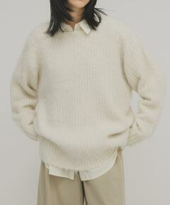 KBF / ケービーエフ ニット・セーター | シャギールーズリブニット