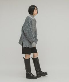 KBF / ケービーエフ ニット・セーター | シャギールーズリブニット