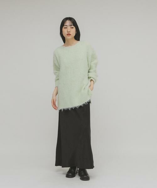 KBF / ケービーエフ ニット・セーター | シャギールーズリブニット | 詳細6