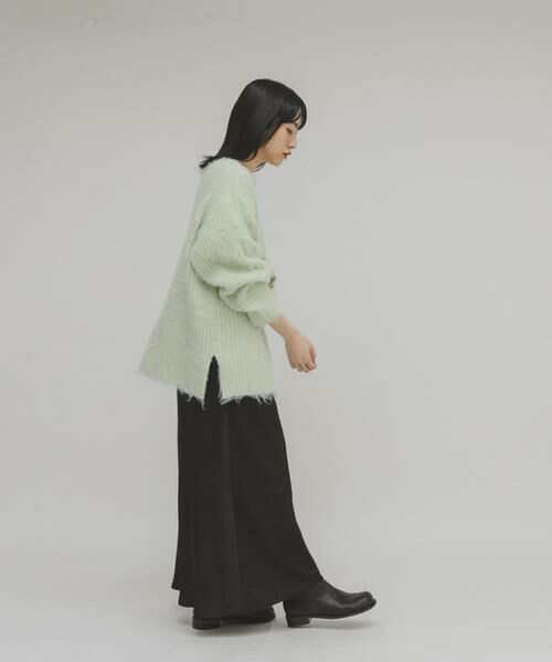 KBF / ケービーエフ ニット・セーター | シャギールーズリブニット | 詳細7