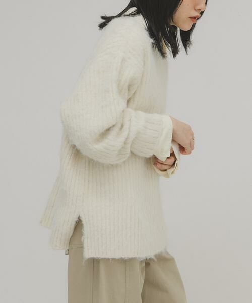 KBF / ケービーエフ ニット・セーター | シャギールーズリブニット | 詳細12