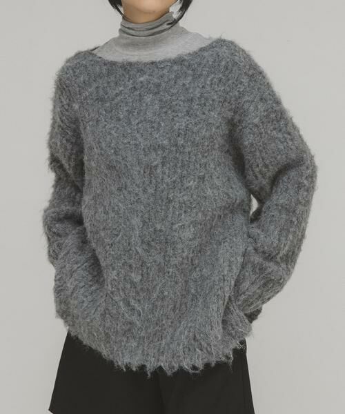 KBF / ケービーエフ ニット・セーター | シャギールーズリブニット | 詳細25