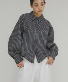 KBF / ケービーエフ シャツ・ブラウス | コクーンフォルムシャツ