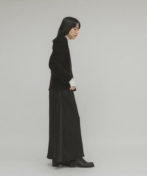 KBF / ケービーエフ シャツ・ブラウス | パフスリーブベロアブラウス | 詳細6