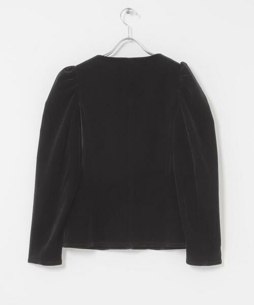 KBF / ケービーエフ シャツ・ブラウス | パフスリーブベロアブラウス | 詳細21