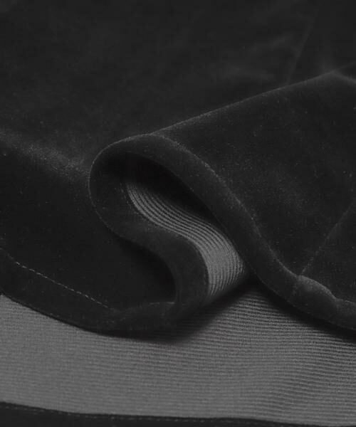 KBF / ケービーエフ シャツ・ブラウス | パフスリーブベロアブラウス | 詳細23