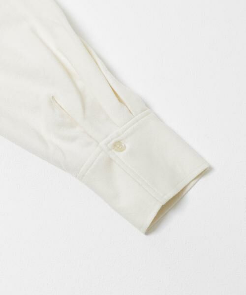 KBF / ケービーエフ シャツ・ブラウス | ウールMIXルーズシャツ | 詳細17