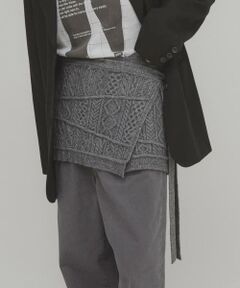 KBF / ケービーエフ スカート | MIXケーブルラップスカート