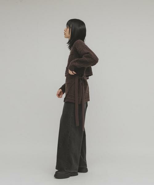 KBF / ケービーエフ スカート | MIXケーブルラップスカート | 詳細6