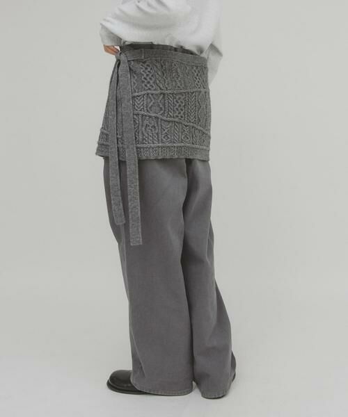 KBF / ケービーエフ スカート | MIXケーブルラップスカート | 詳細14
