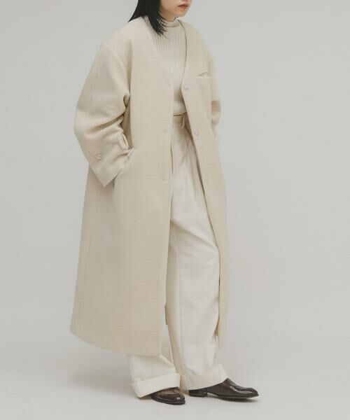 KBF / ケービーエフ その他アウター | テディボアロングコート | 詳細5