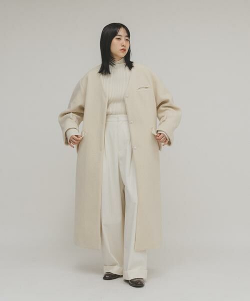 KBF / ケービーエフ その他アウター | テディボアロングコート | 詳細6