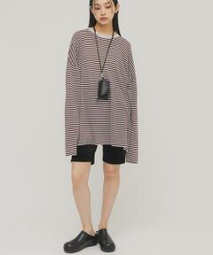 KBF / ケービーエフ ニット・セーター | シアーボーダールーズニット