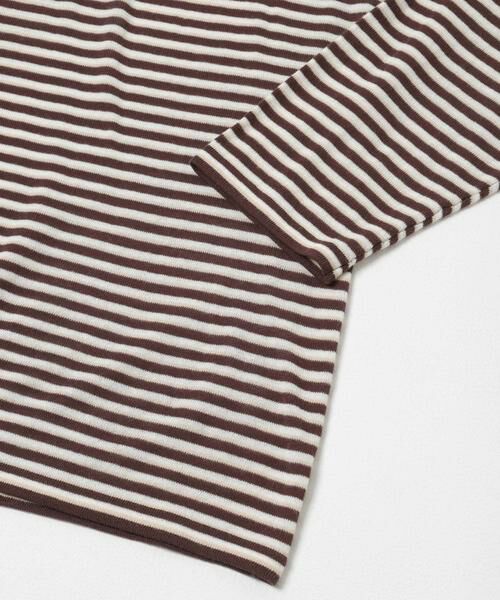 KBF / ケービーエフ ニット・セーター | シアーボーダールーズニット | 詳細18