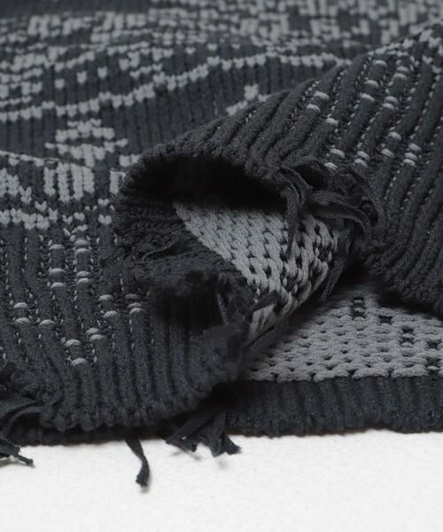 KBF / ケービーエフ ニット・セーター | ジャガードハーフスリーブニット | 詳細13