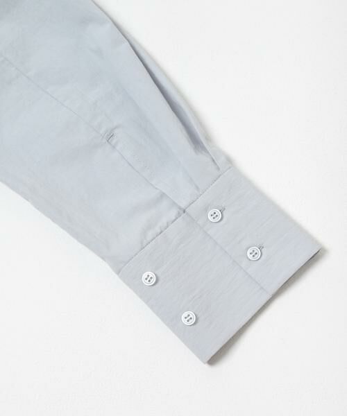 KBF / ケービーエフ シャツ・ブラウス | タックヘムクロップドシャツ | 詳細8