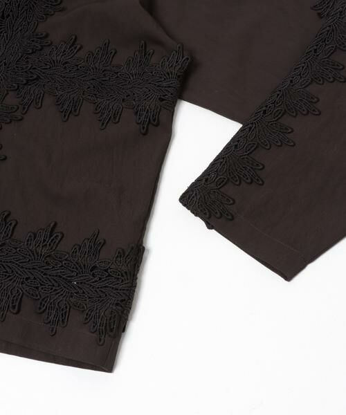 KBF / ケービーエフ シャツ・ブラウス | ヴィンテージライクレースシャツ | 詳細9